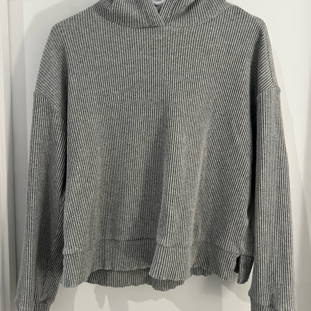 GAP Gray Ribbed Women's Sweater
